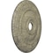 Ekena Millwork Logan Ceiling Medallion (Canopies up to 6 1/8"), 24 1/4"OD x 3 7/8"ID x 2"P, Castle Stone Crackle CM24LO1CSC - alternate 3